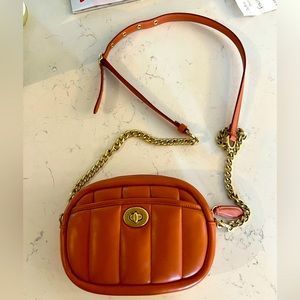 Coach Quilted Camera Bag